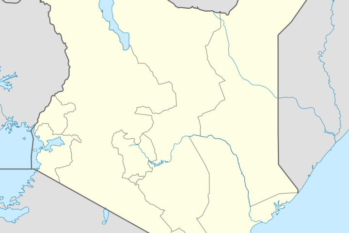 Kenya map
