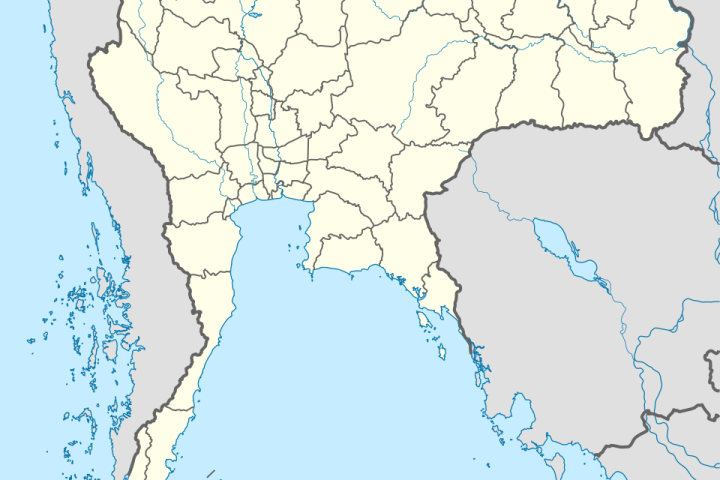 Thailand map